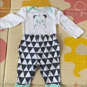 Panda Set for Baby Girl